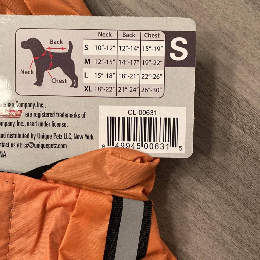 NWT Coleman Raincoat. Size S. - Picture 3 of 6